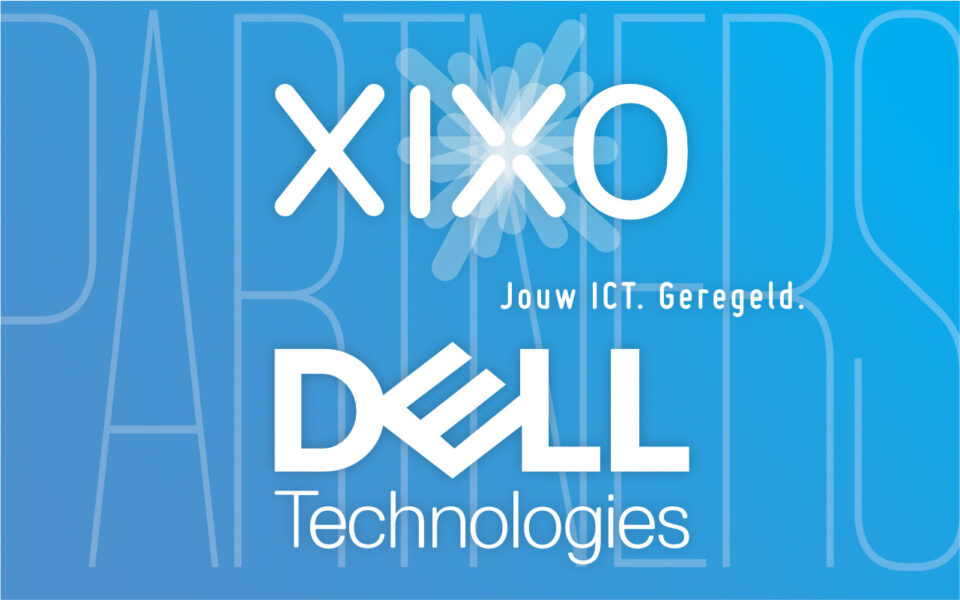 Visual met logo’s van XIXO en Dell